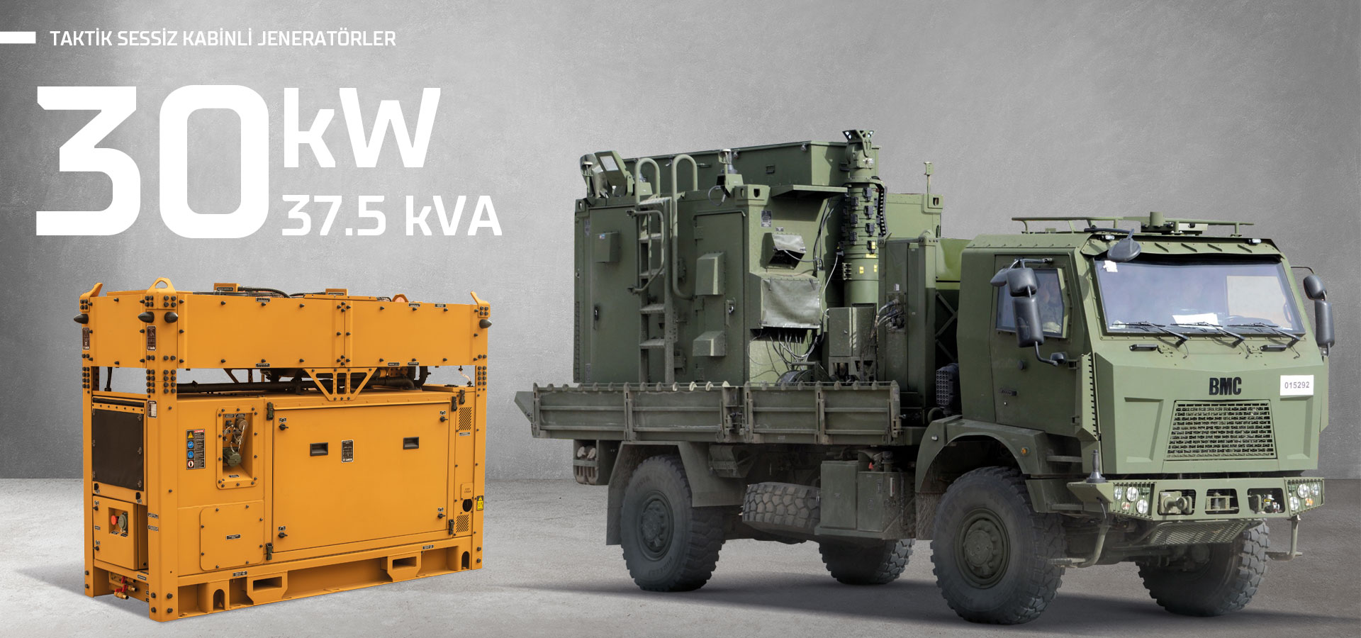 30 kW 37.5 kVA Su Soğutmalı